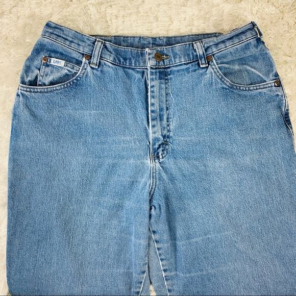 Lee Jeans Vintage Light Wash 33” Waist - Picture 6 of 7